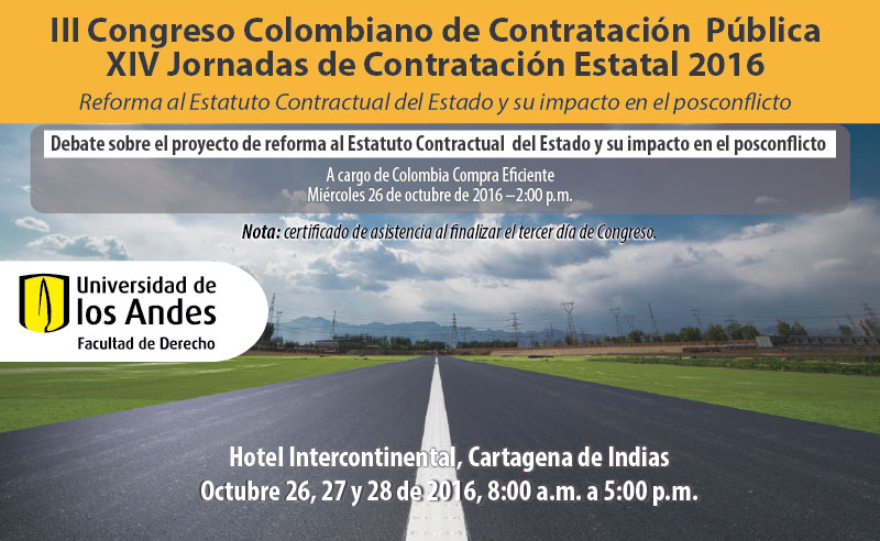 III Congreso Colombiano de Contratación Pública