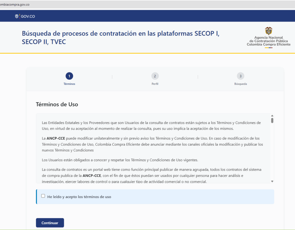 Consulta de Procesos ANCP-CCE